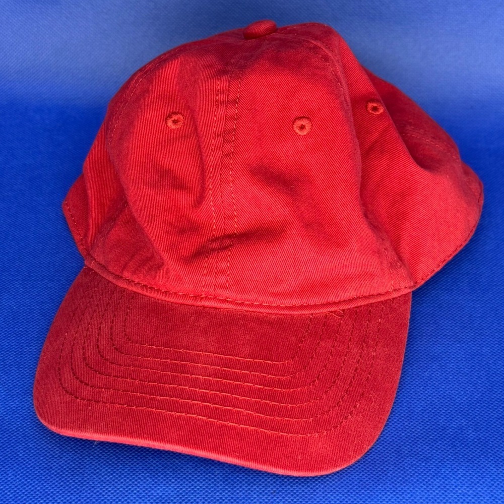 Goodfellow & Co Men's Red Cotton Adjustable Baseball Cap Dad Hat America Target